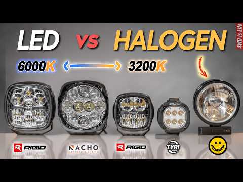 RIGID Phoenix Series vs Nacho Offroad vs TYRI Offroad INTELLilight - Off-road LED Lights Comparison