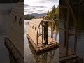 From Simple Log Raft To Cozy Floating Cabin