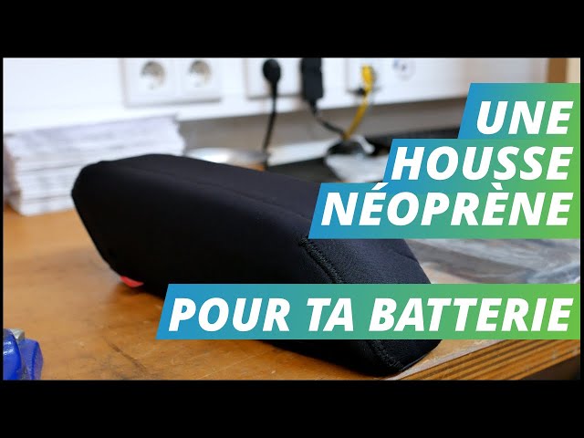 Housse de protection néoprène pour batterie intégrée