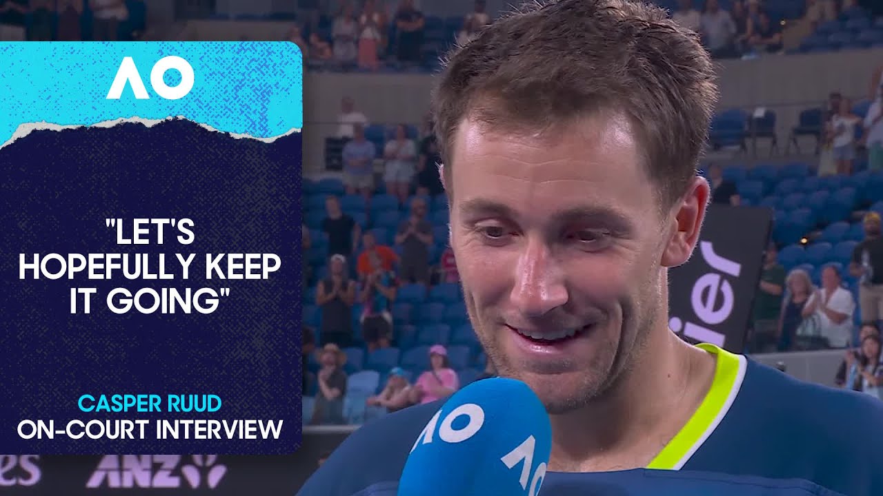 Casper Ruud On-Court Interview | Australian Open 2026 Third Round