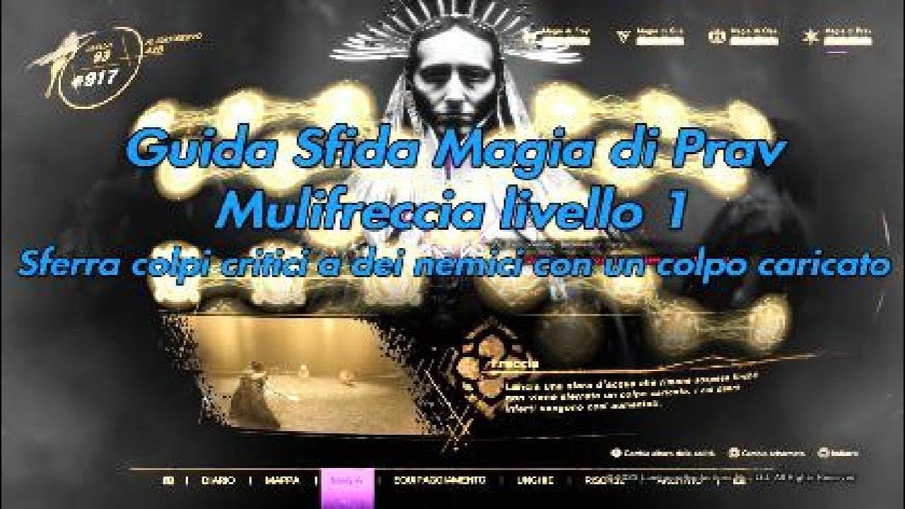 Forspoken - Guida Sfida Magia di Prav: Multifreccia livello 1