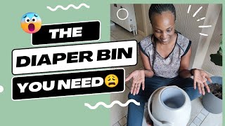 Diaper Changes Made Easy With This Bin? We-Too Is Not The Answer -Mom Review