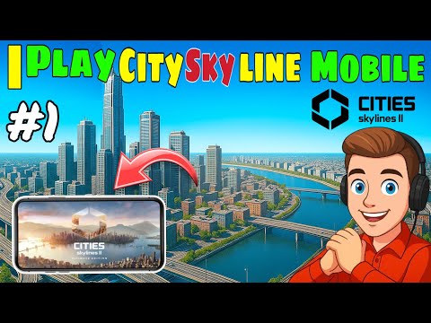 I Play City Skyline in Mobile馃槺馃槏|| I Made New city 馃槺in Skyline #1