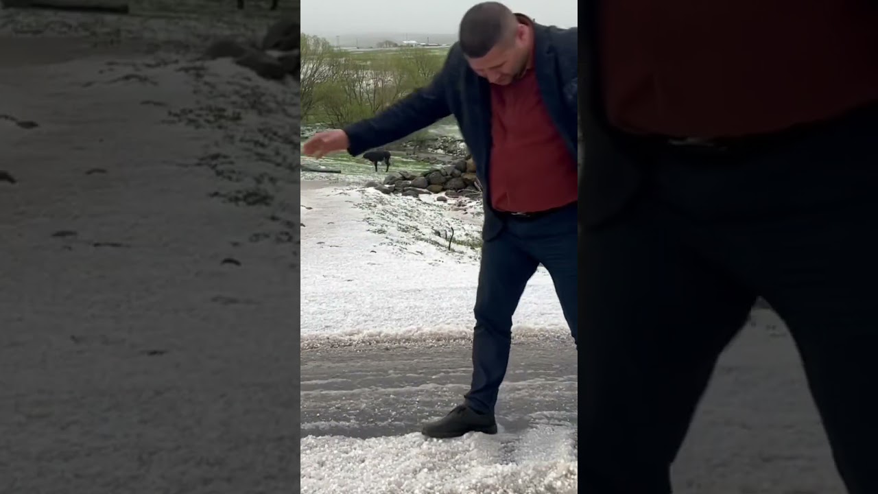 Dolu Arpaçay’ı beyaza bürüdü 