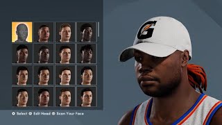 NBA 2K21 Next Gen face scan