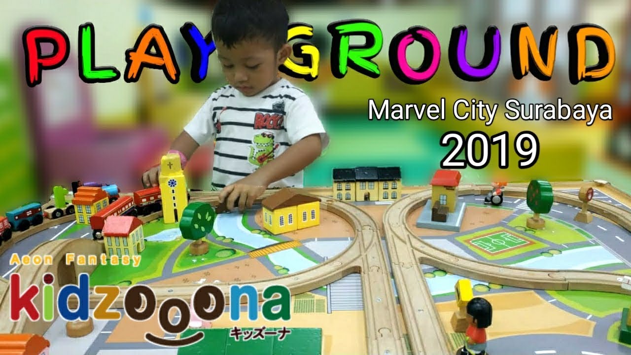 Bermain di Playground Kidzoona Marvel City Surabaya 