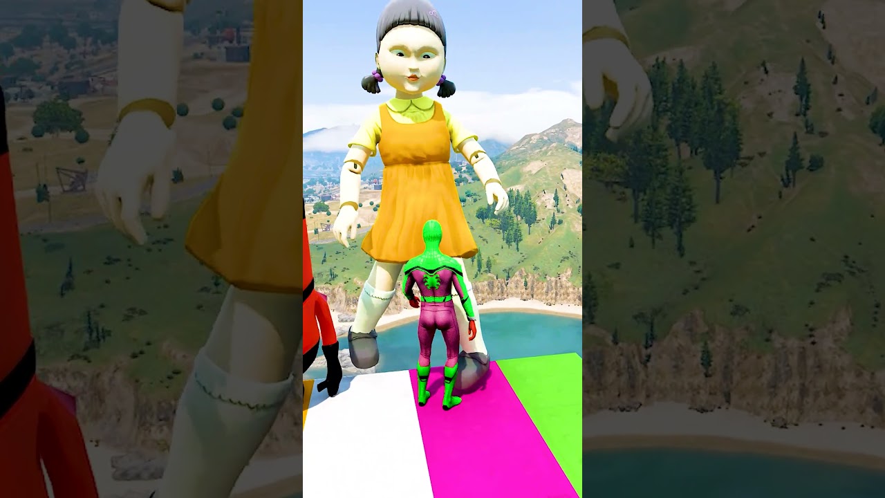 GTA 5 Epic Water Ragdolls | Spider-Man Jumps / Fails ep.17121 