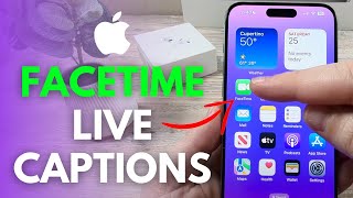 How To Turn Off / On Facetime Live Captions (iPhone And iPad)