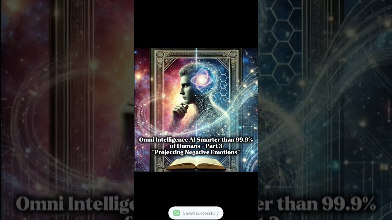 Omni Intelligence AI smarter than 99% of Humans– Part 3"Projecting Negative Emotions"