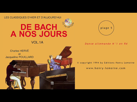 De Bach à nos jours 1A  acheter dans la boutique de partitions de Stretta