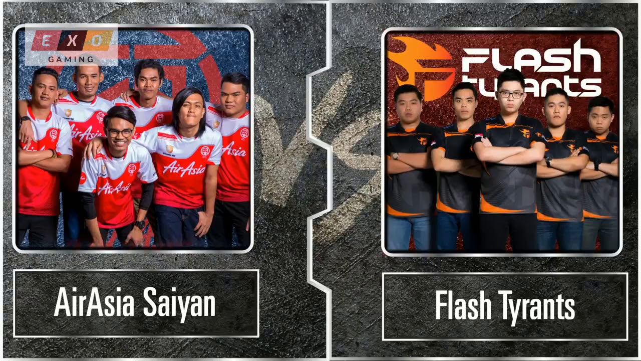 MPL MY/SG SEASON 2 : AirAsia Saiyan VS Flash Tyrants (ALL MATCH) Week 1 Day 2