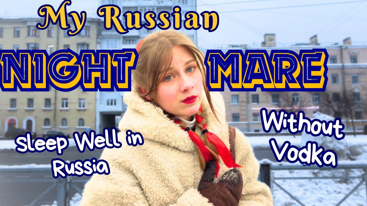 How To Sleep Well In Russia (no Vodka) 🇷🇺 | My cosy talks about sleep care in snowy city!❤️‍🩹