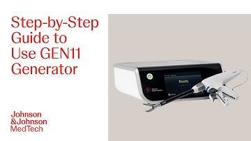 How To Use GEN11 Generator for HARMONIC and ENSEAL Devices | J&J MedTech