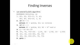 Cryptography and NW. Security lecture 5 Chapter 3