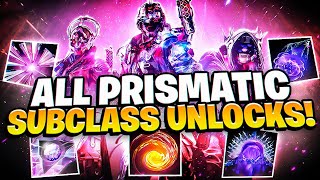 All Prismatic Fragment Unlocks MADE EASY (Fragments, Abilities, Aspects) | Destiny 2 The Final Shape