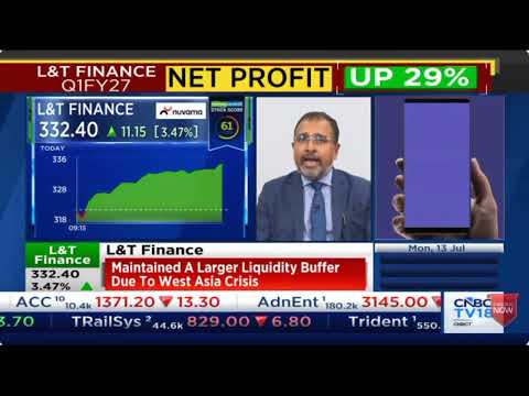 CNBC-TV 18 | Sudipta Roy, MD & CEO, LTF | Q1FY27 Financial Results & AI Initiatives