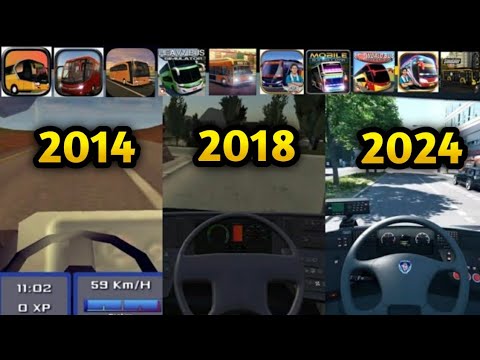 Evolution of Android/IOS Bus Simulator Games