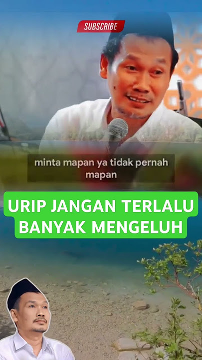 Urip jangan terlalu banyak mengeluh #gusbaha #motivasi #gus #quotes #ceramagusbaha #ngajigusbaha