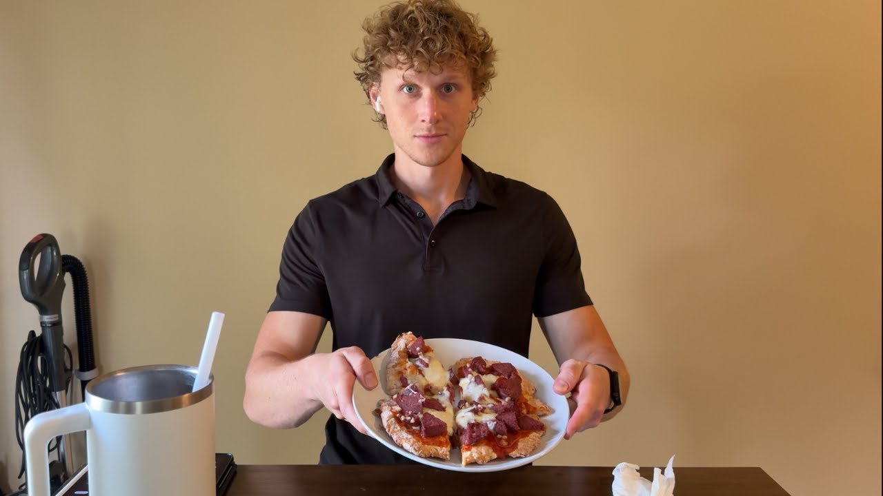 ASMR | Cook Protein Pizza With Me