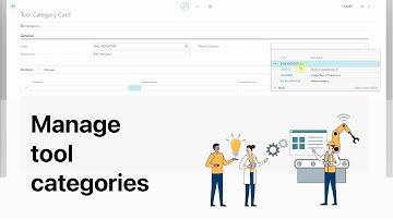 5 | Manage tool categories in Microsoft Dynamics 365 Business Central with IBODigital