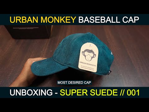 Urban Monkey: Super Suede Baseball Cap – Urban Monkey®