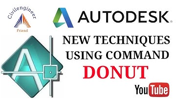 How To Donut In Auto CAD