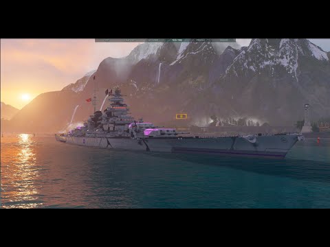 World of Warships Convoy Mode Großer Kurfürst Legendary Mod with Transformers Skin/Commander