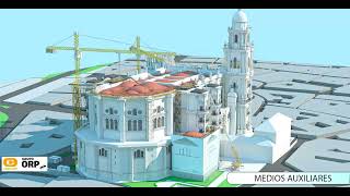 Proyecto de construcción del tejado de la Catedral de Málaga UTE Hermanos Campano y Grupo ORP