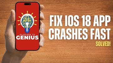 How To Fix Apps Crashing in iOS 18 | iPhone Tips 2025 📱