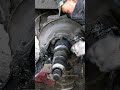 Truck wheel oil leakage repair