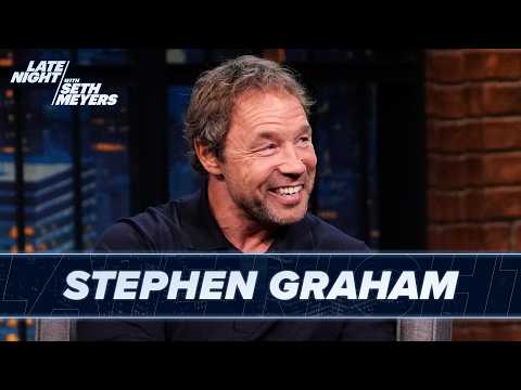 Stephen Graham Teaches Seth the Different Walks He Uses for His Characters