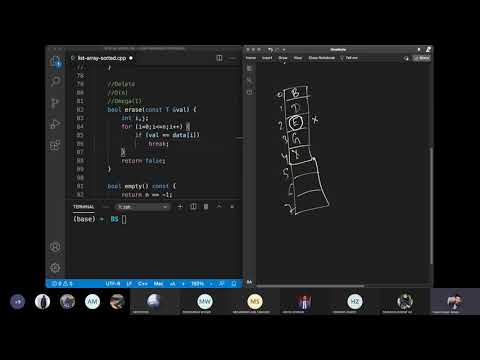 Sorted List ADT - Using Arrays - 04 - Erase