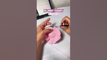 Crochet Calla Lily (Beginner Friendly) #crochet #callalily #diy