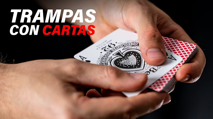 Cómo hacer TRAMPAS con CARTAS - Tutorial Second Deal