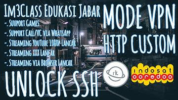 Im3Class Edukasi Jabar Mode VPN Fast Connect Unlock Akun
