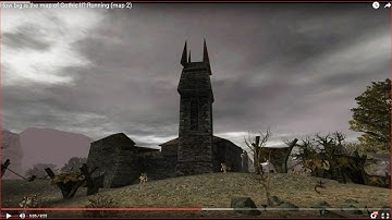 HOW BIG IS THE MAP in Gothic II (Map 2)? Run Across the Map