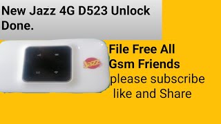 Jazz New device D523 Unlock DONE .free all Gsm Friends. screenshot 5