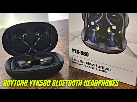 HBQ YYK-580 • Вакуумні Bluetooth-навушники • IP7 • 42 години роботи • Hi-Fi звук, видео 1