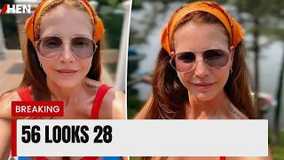 Charisma Carpenter, 56, Looks Half Her Age in Red-Hot Bikini Selfies