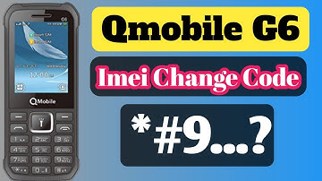 Qmobile G6 Imei Change Code || How To Change Imei