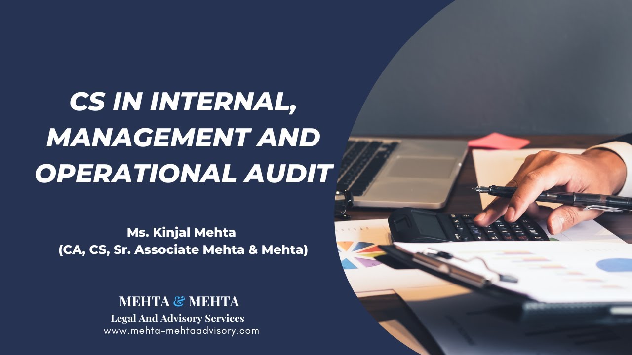 CS in Internal, Management and Operational Audit | Mehta & Mehta |