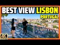 [4K] Amazing View of Lisbon's Historic Center! 🤩 Bairro Alto Walking Tour | Portugal