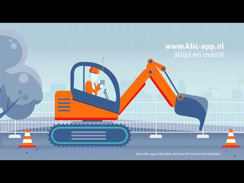 Klic melding instructiefilm: voorkom graafschade. Regel je Klic melding eenvoudig via KLICAPP