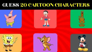 GUESS 20 CARTOON CHARACTER
