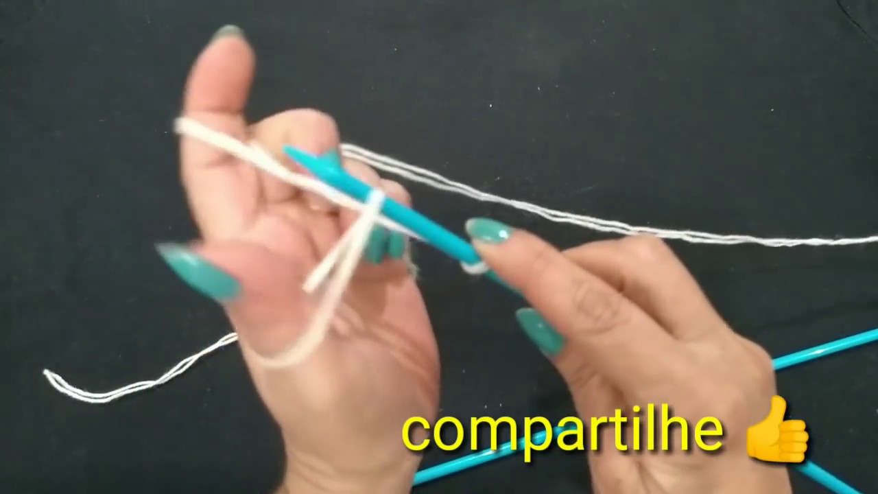 3 Formas de colocar a lã na agulha de tricô