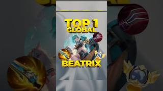 No Mercy Top 1 Global Beatrix mobilelegends beatrix kelra