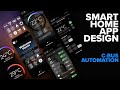Custom App Designs for Incredible Smart Homes | Modern C-Bus Automation with ZENITH Graphics