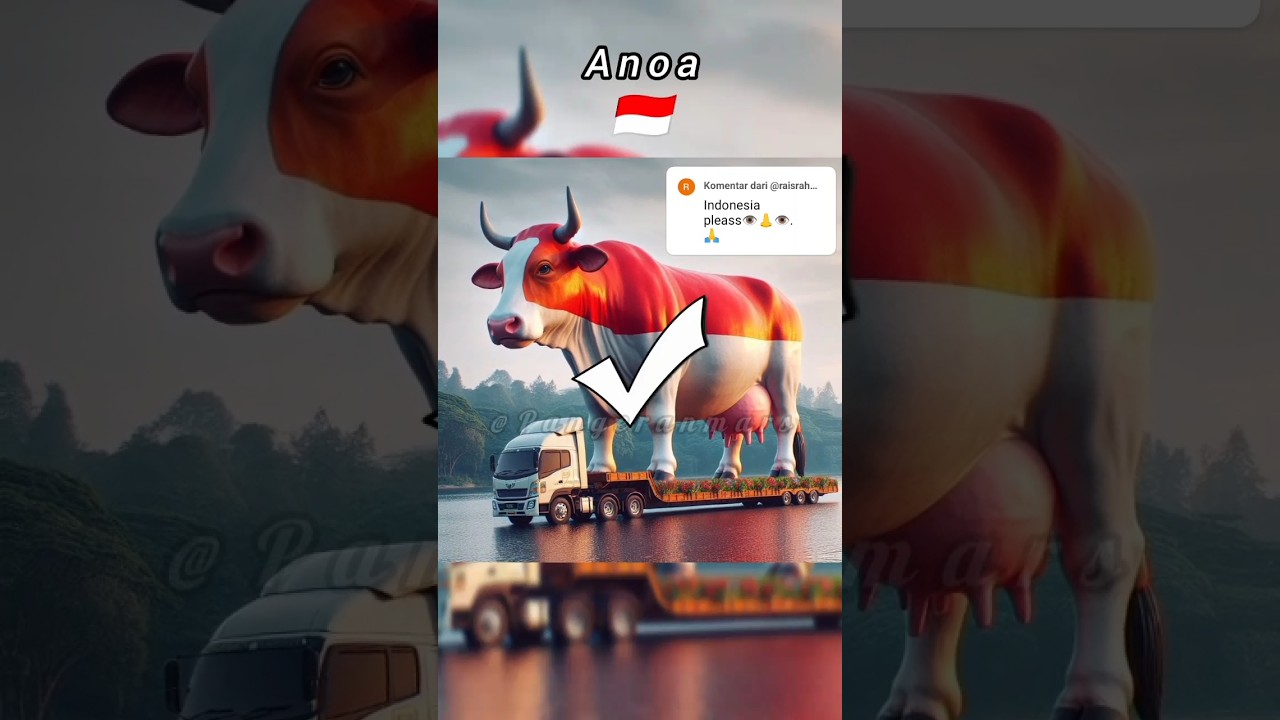 Best animals edit for Indonesia 