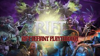 RIFT No commentary long Defiant playthrough ep4 - Scarlet Gorge and Scarwood Reach
