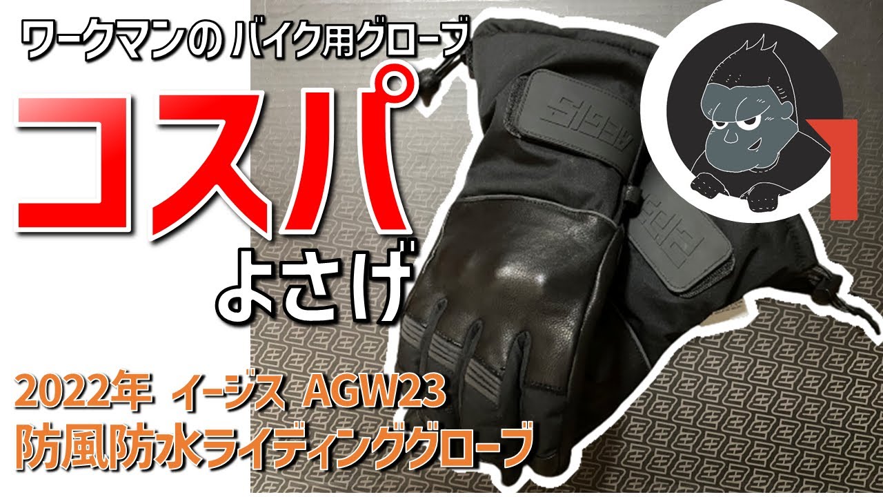 ワークマンの冬用バイクグローブを試してみました - ACW23防風防水